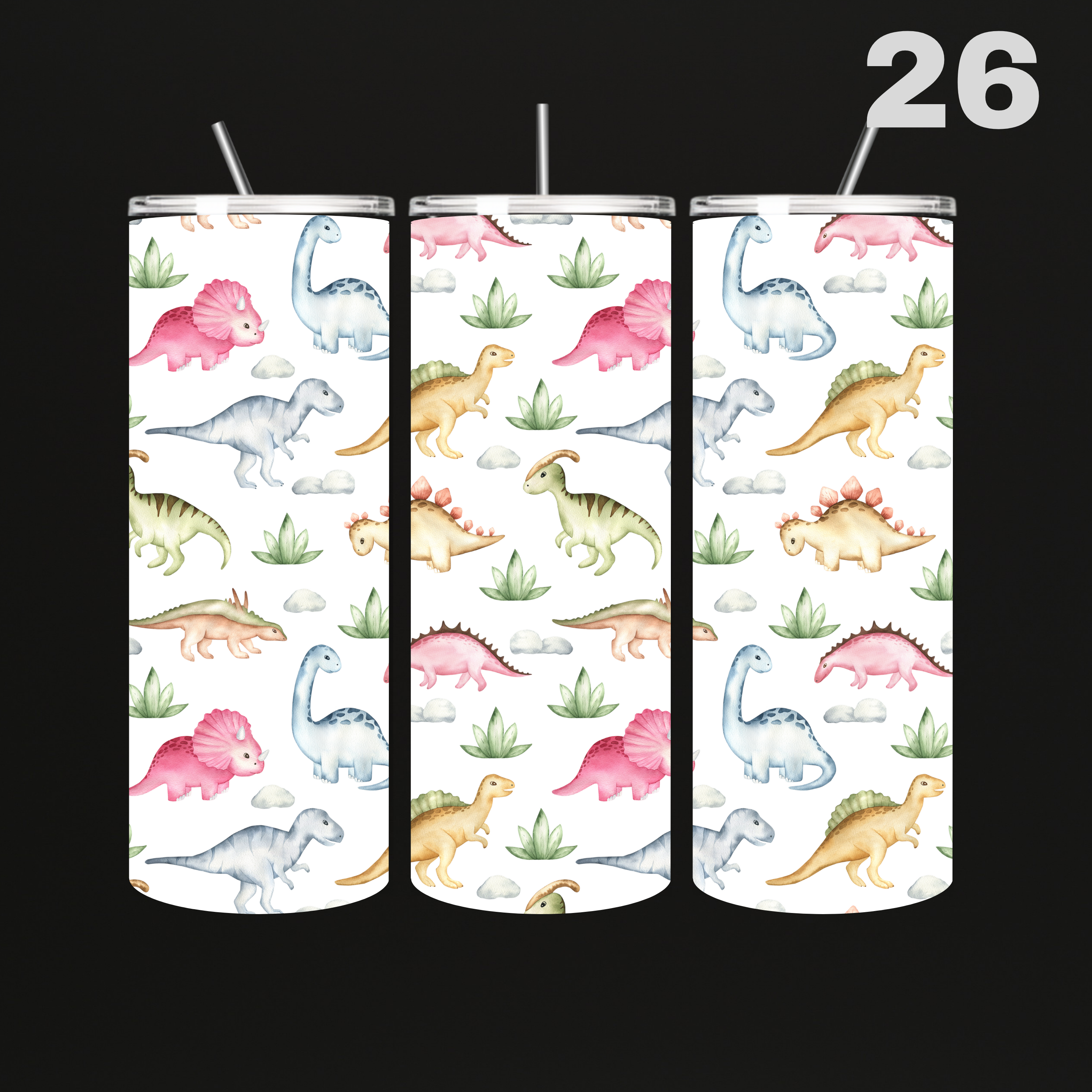 Tumbler Dino's