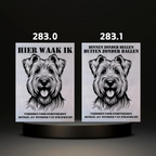 Waakbord Kant en klaar Terriërs & Teckel