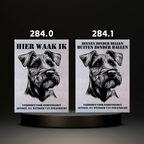 Waakbord Kant en klaar Terriërs & Teckel