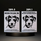 Waakbord Kant en klaar Terriërs & Teckel