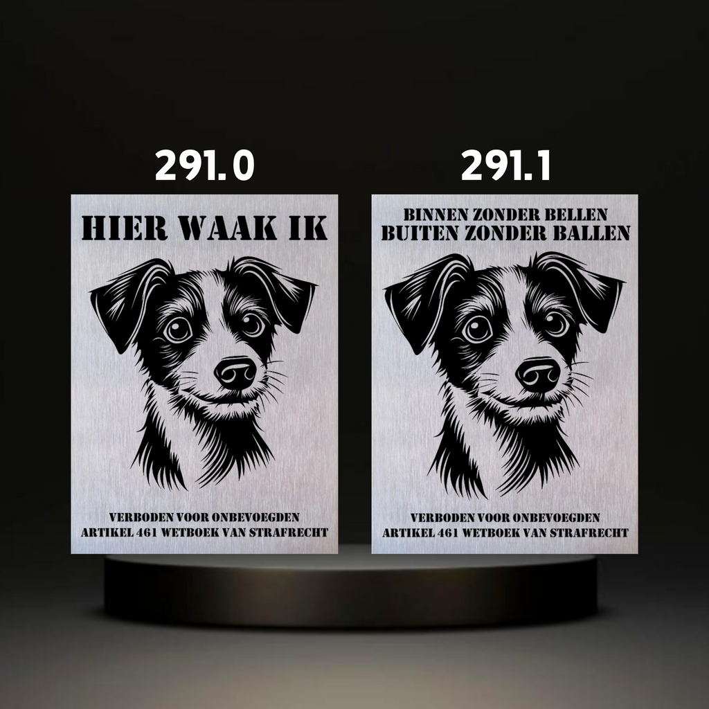 Waakbord Kant en klaar Terriërs & Teckel
