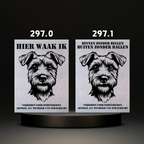 Waakbord Kant en klaar Terriërs & Teckel