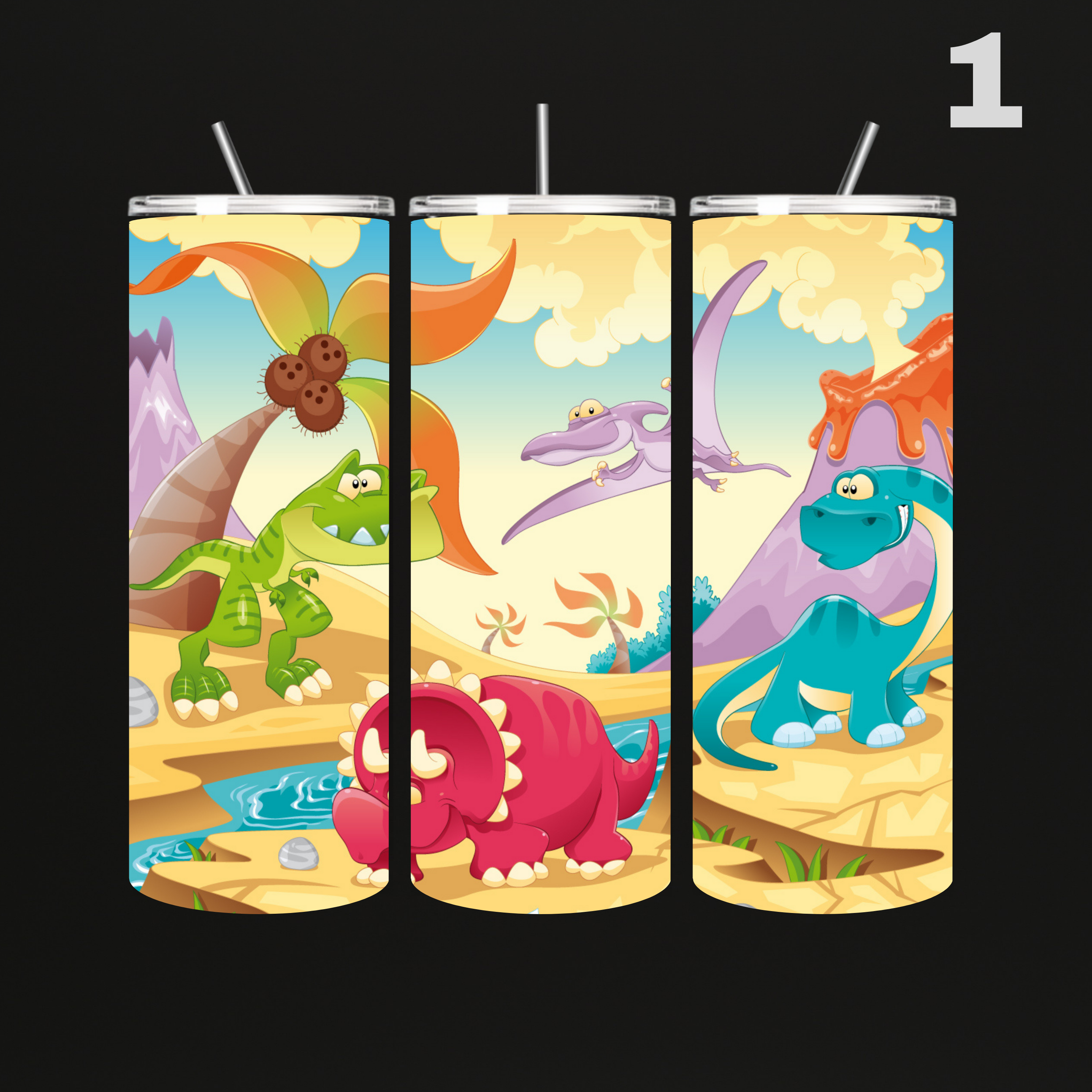 Tumbler Dino's