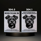 Waakbord Kant en klaar Terriërs & Teckel