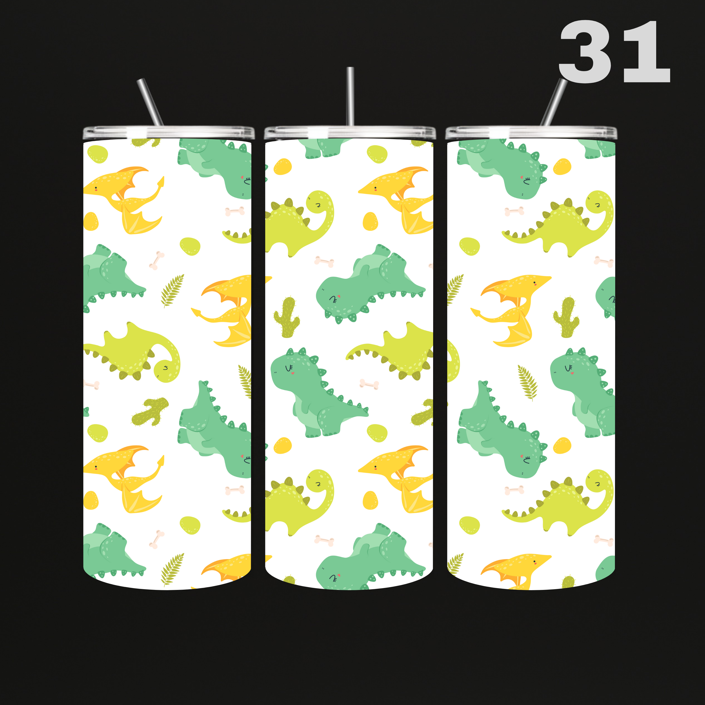 Tumbler Dino's