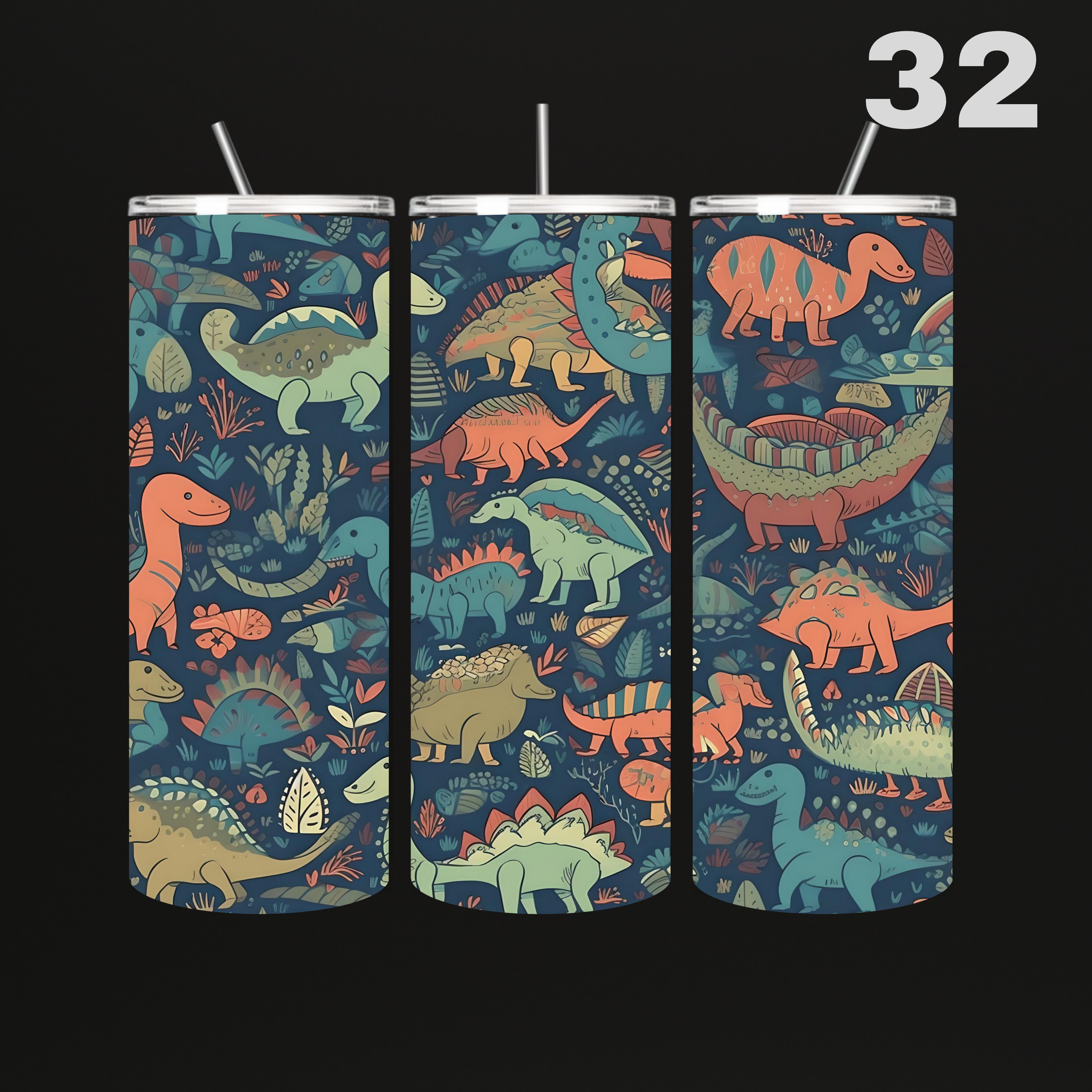 Tumbler Dino's
