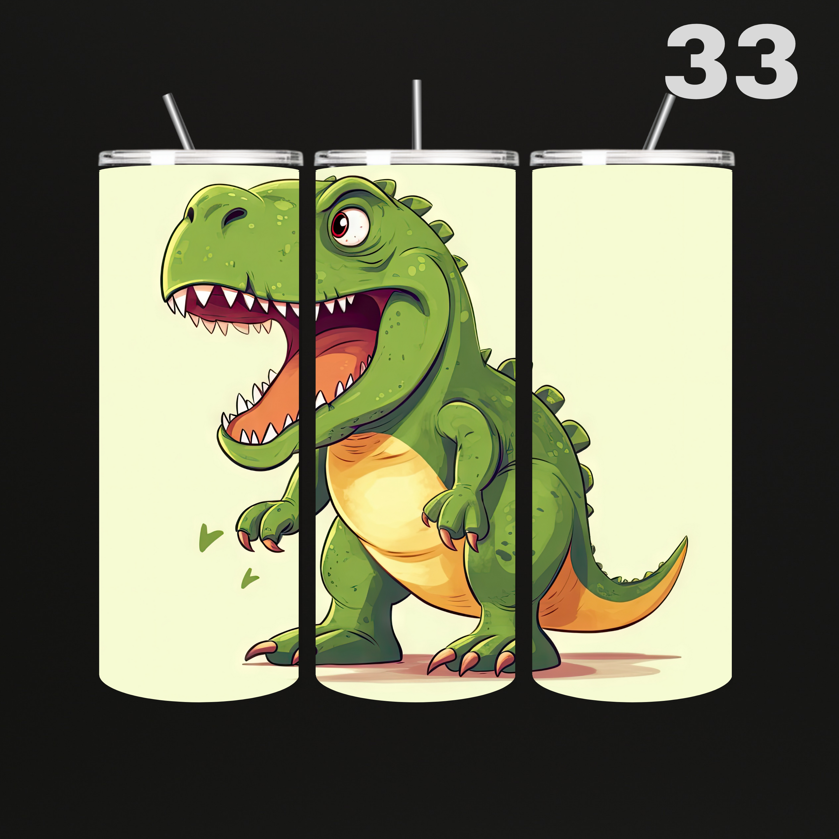 Tumbler Dino's