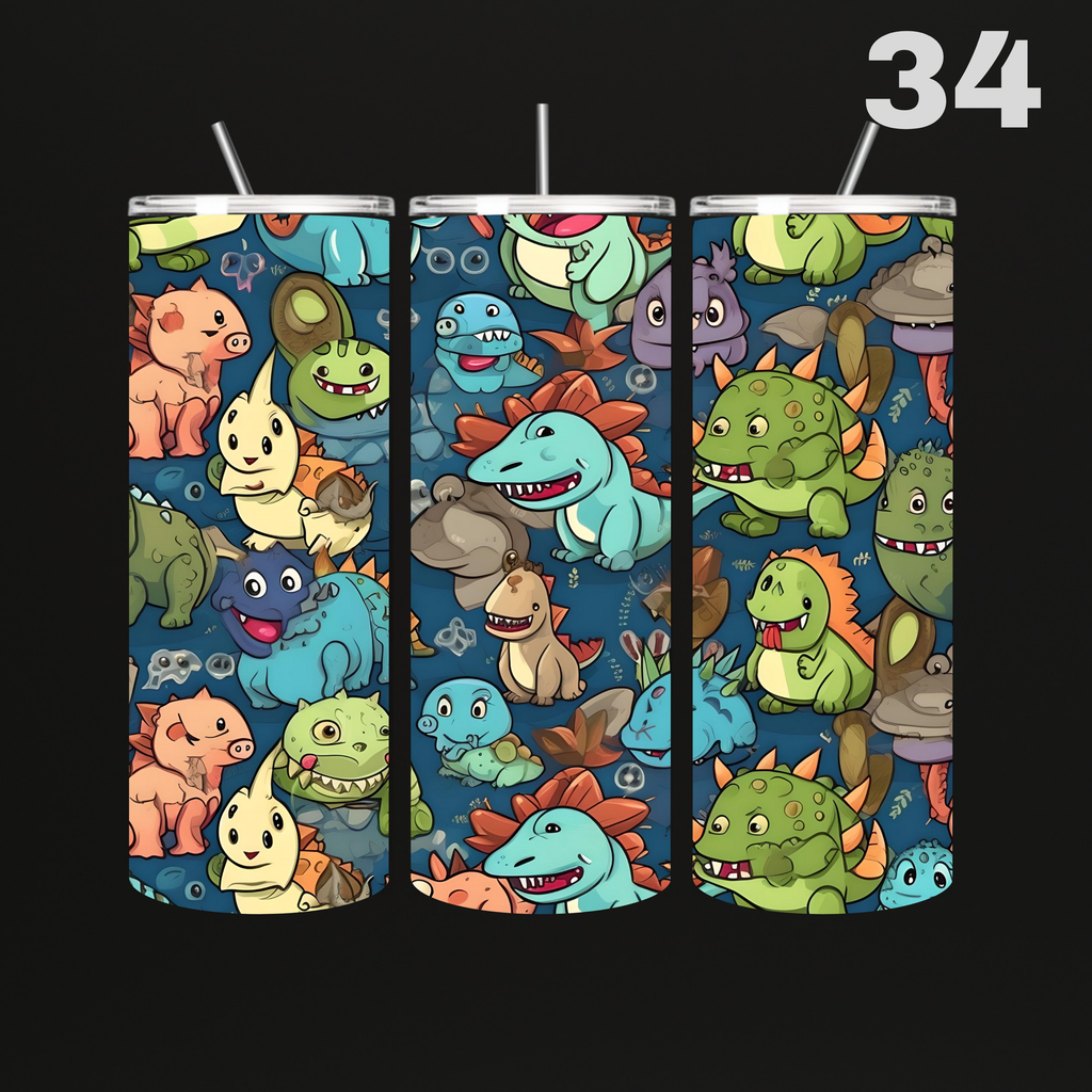 Tumbler Dino's