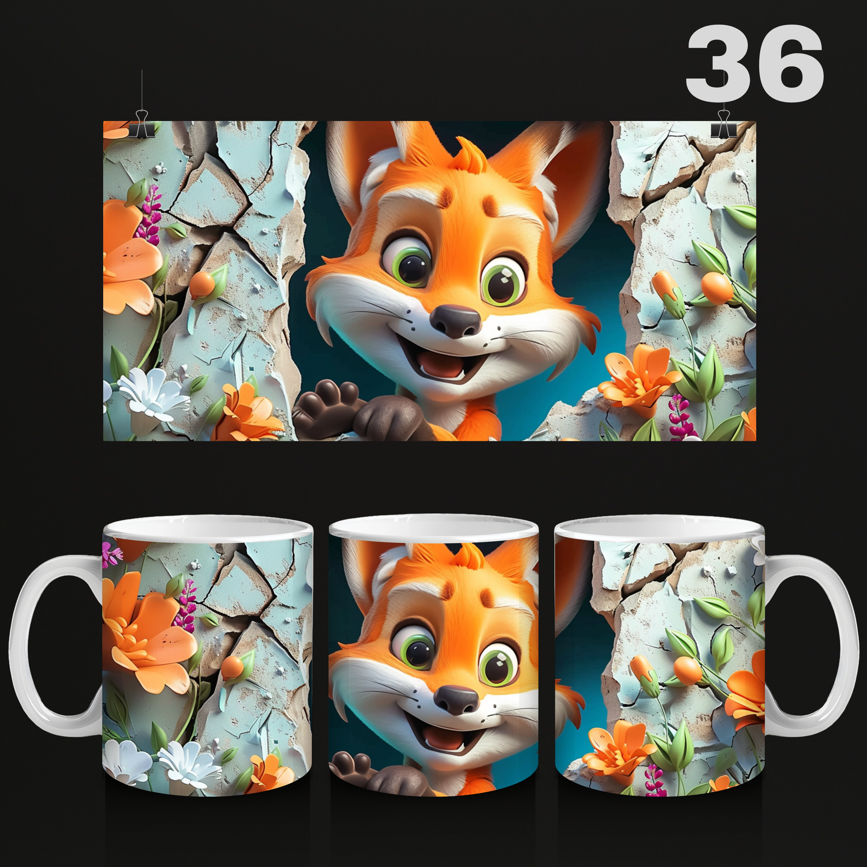 Mok Babydier Flowers