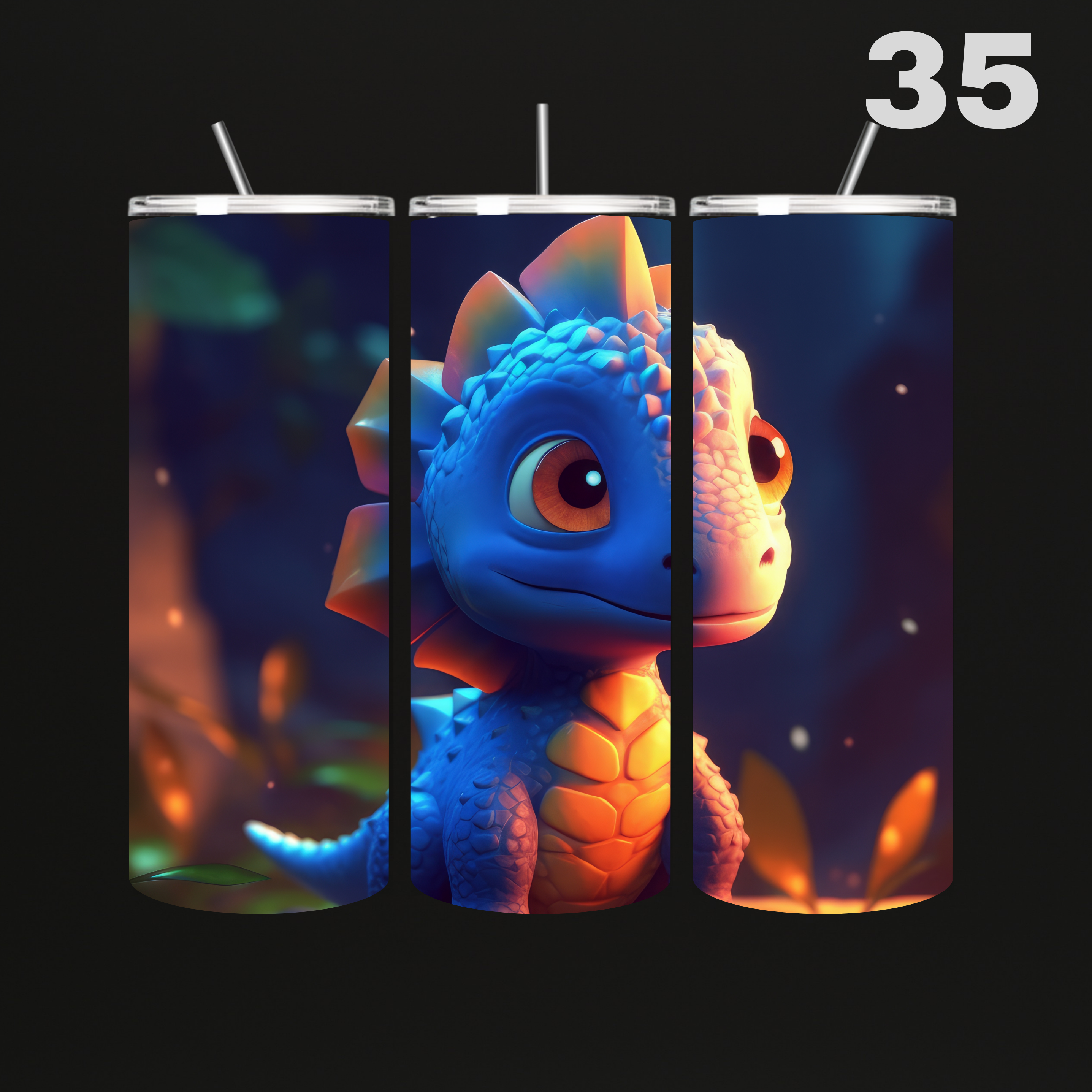 Tumbler Dino's