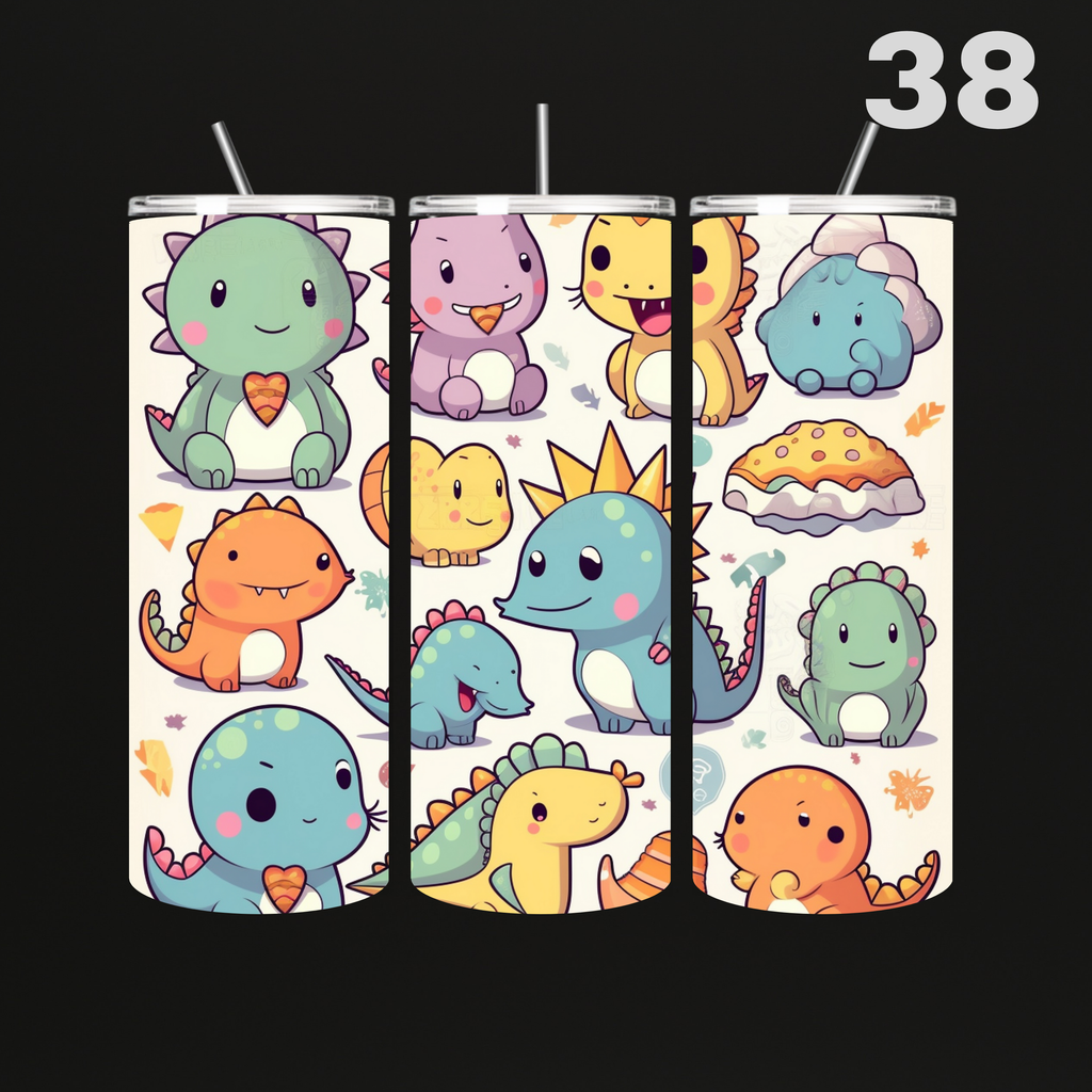 Tumbler Dino's