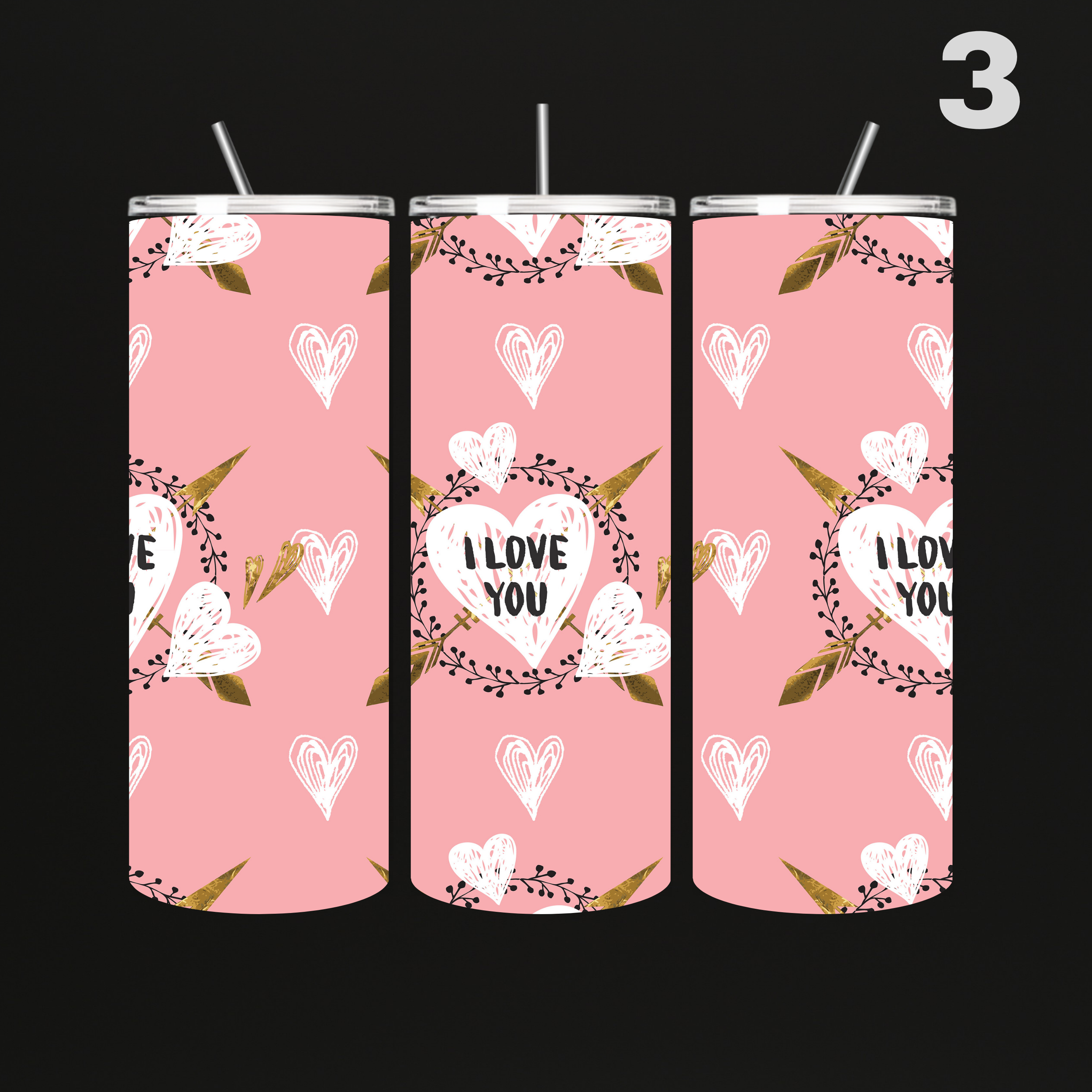 Tumblers Hartjes