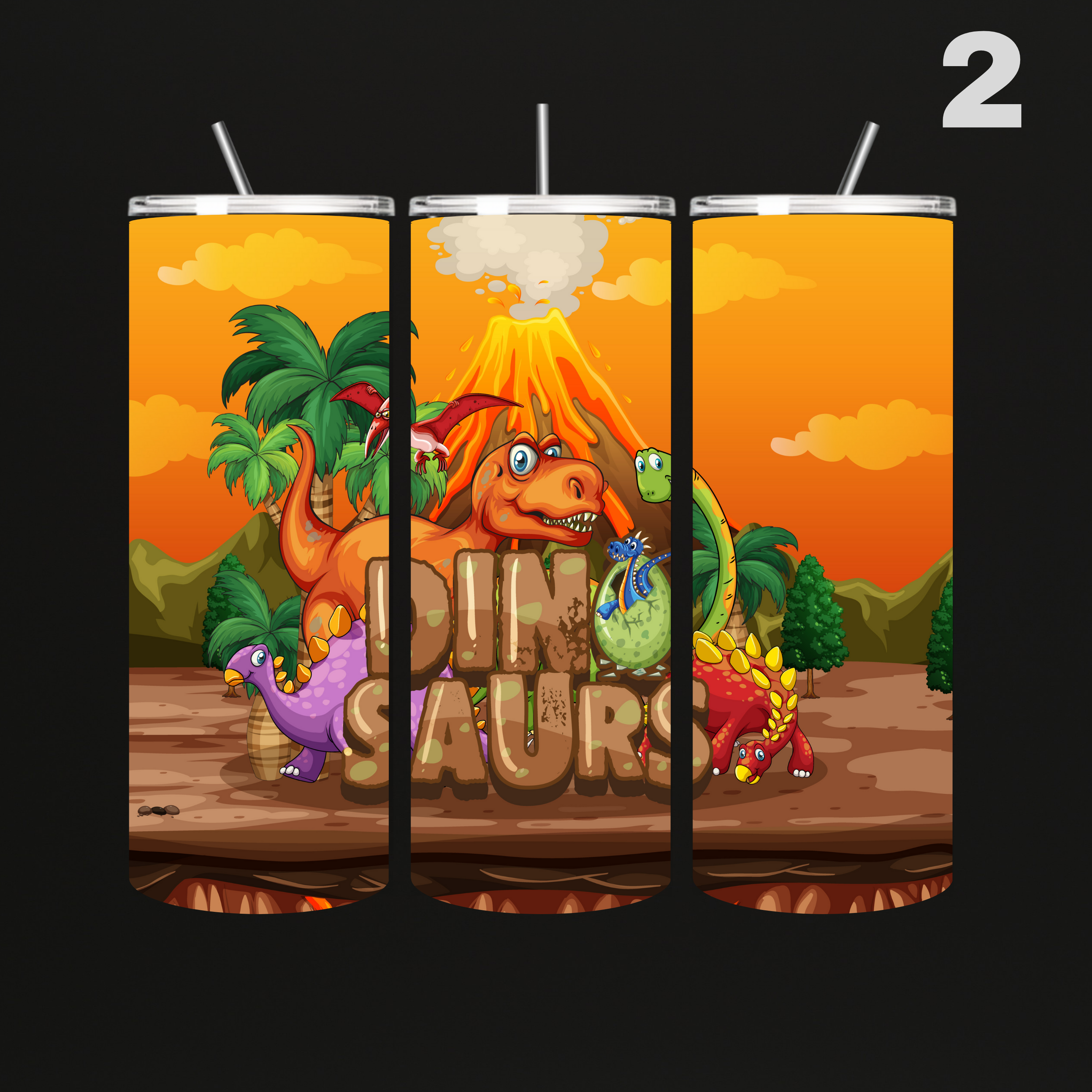 Tumbler Dino's