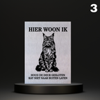 Kattenbord Kant en klaar Main Coon, Pers, Siamees
