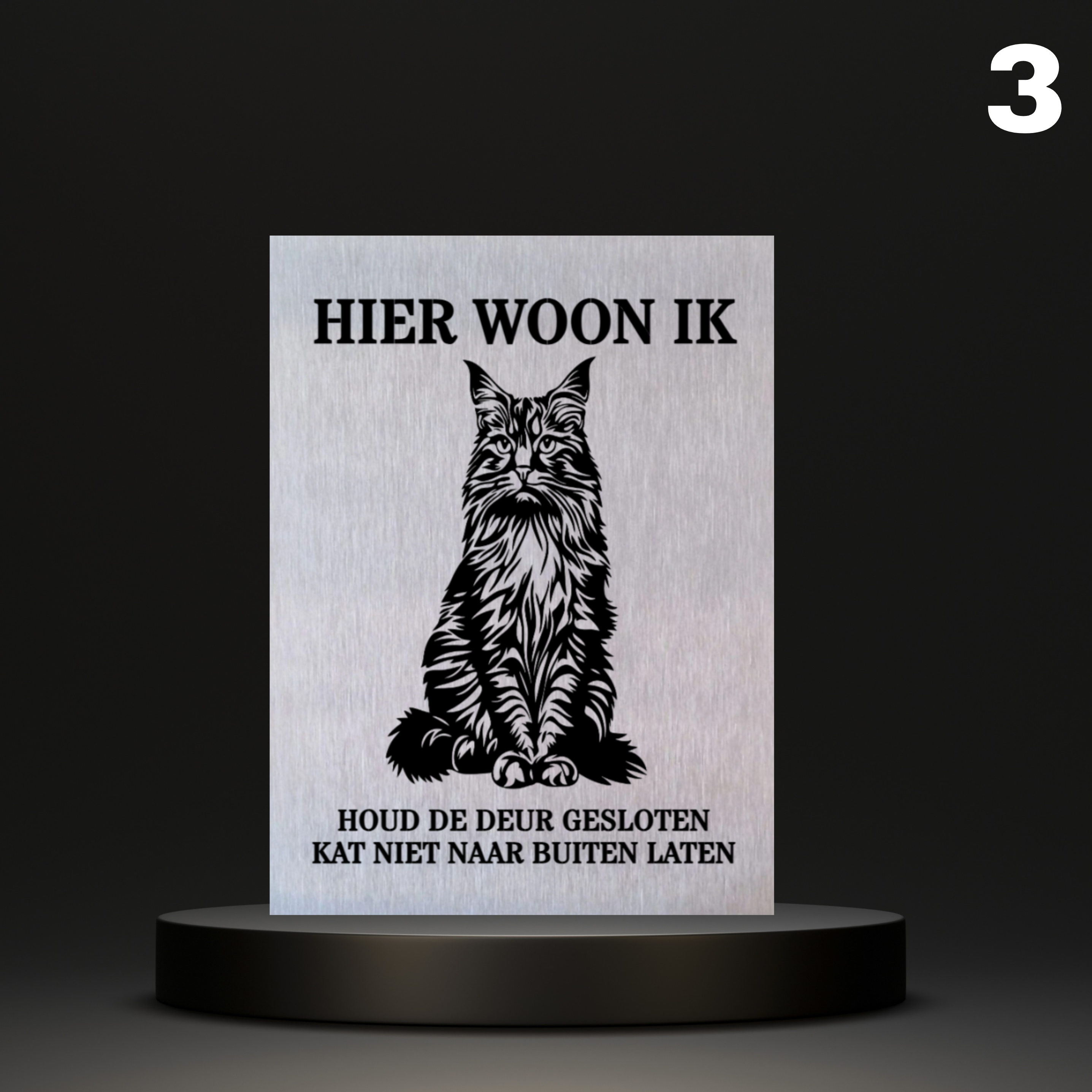 Kattenbord Kant en klaar Main Coon, Pers, Siamees