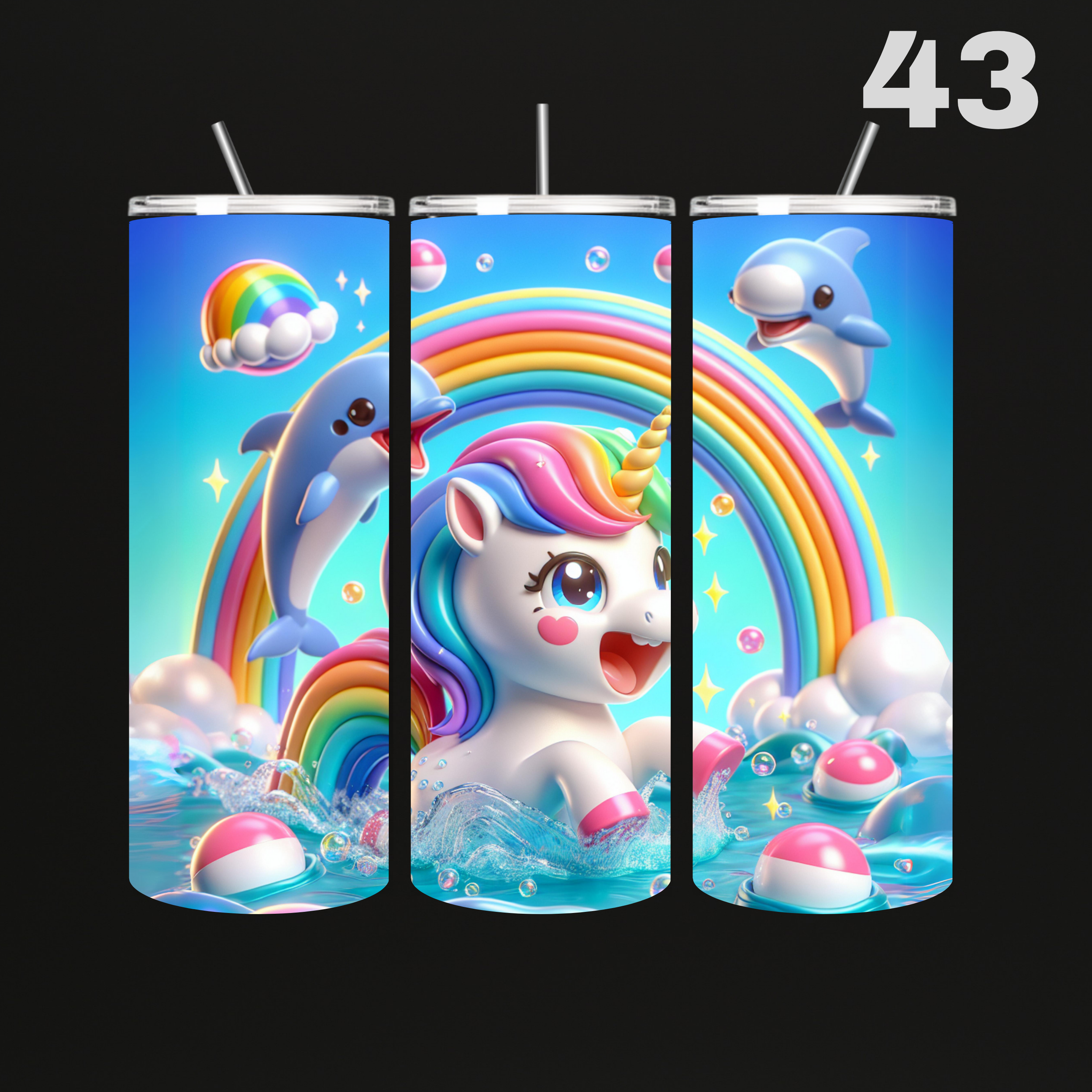 Tumbler Unicorn