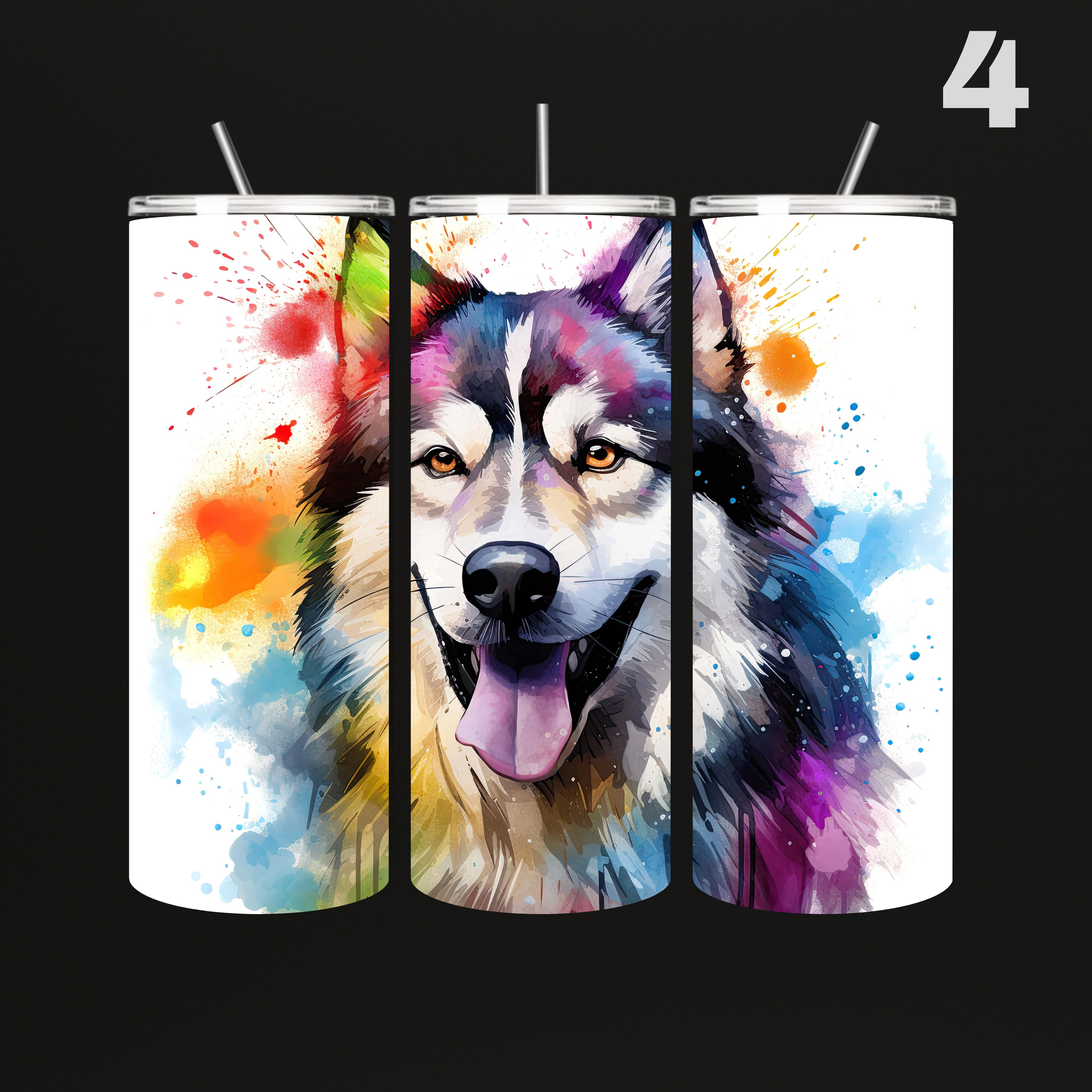 Tumbler Hond Olie