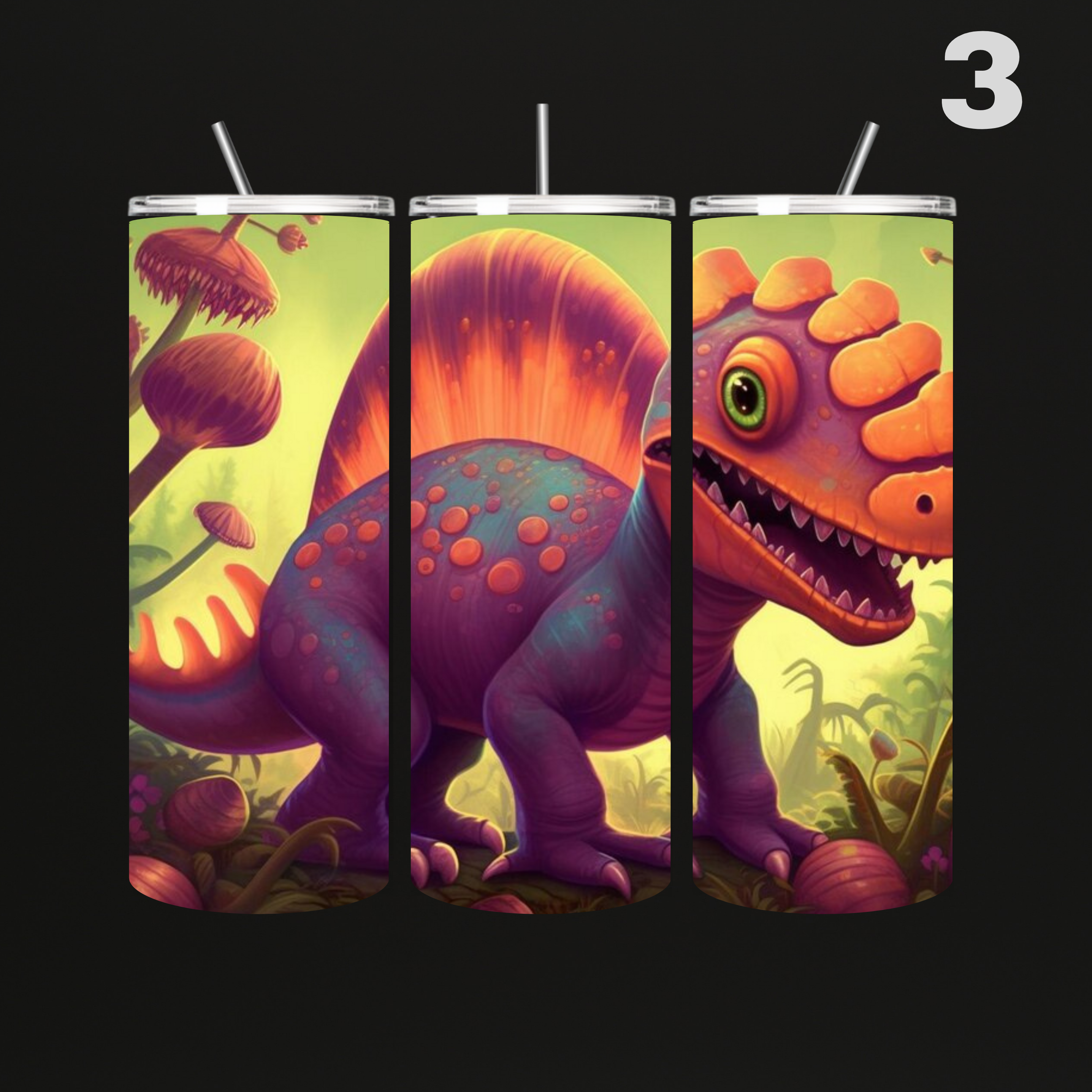 Tumbler Dino's