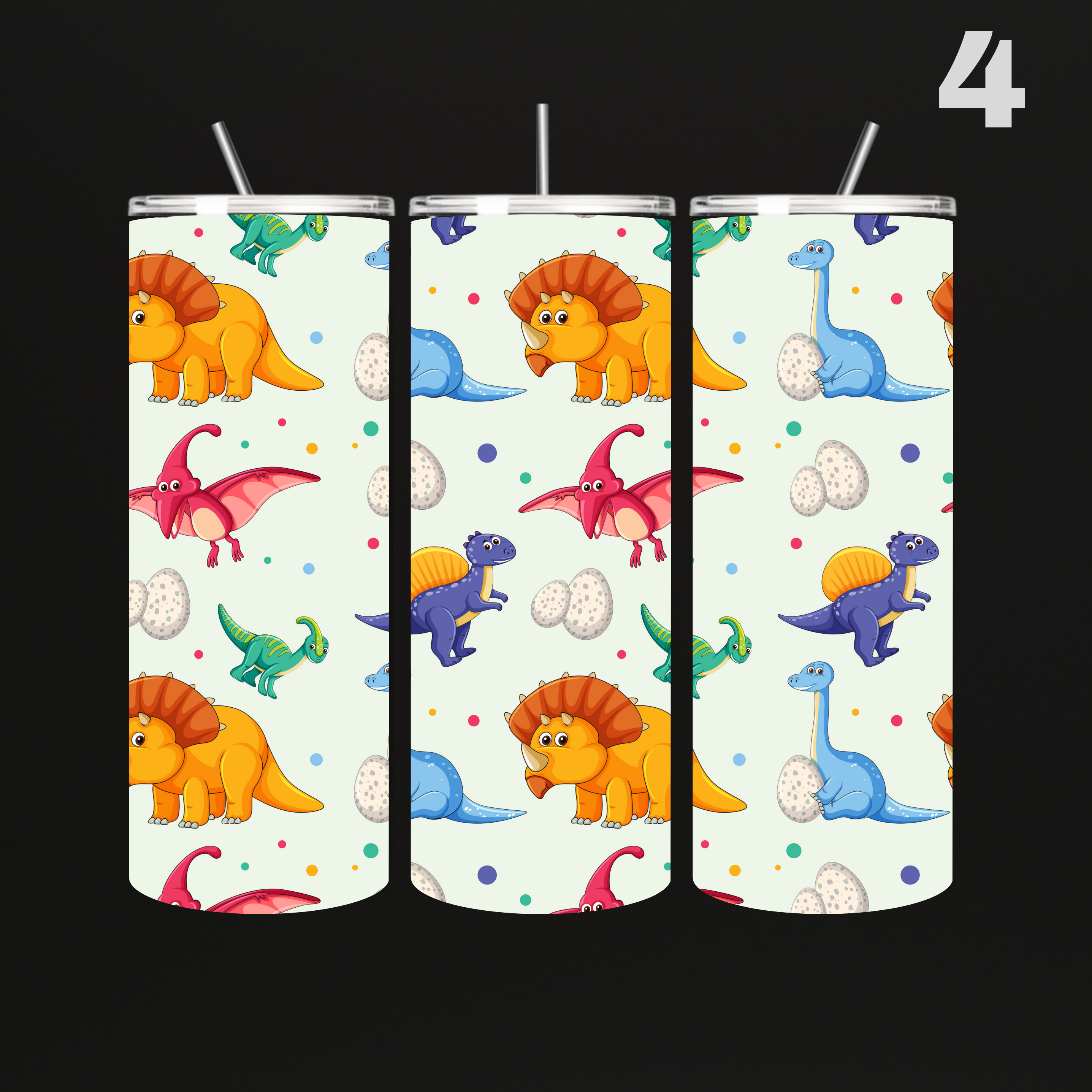Tumbler Dino's