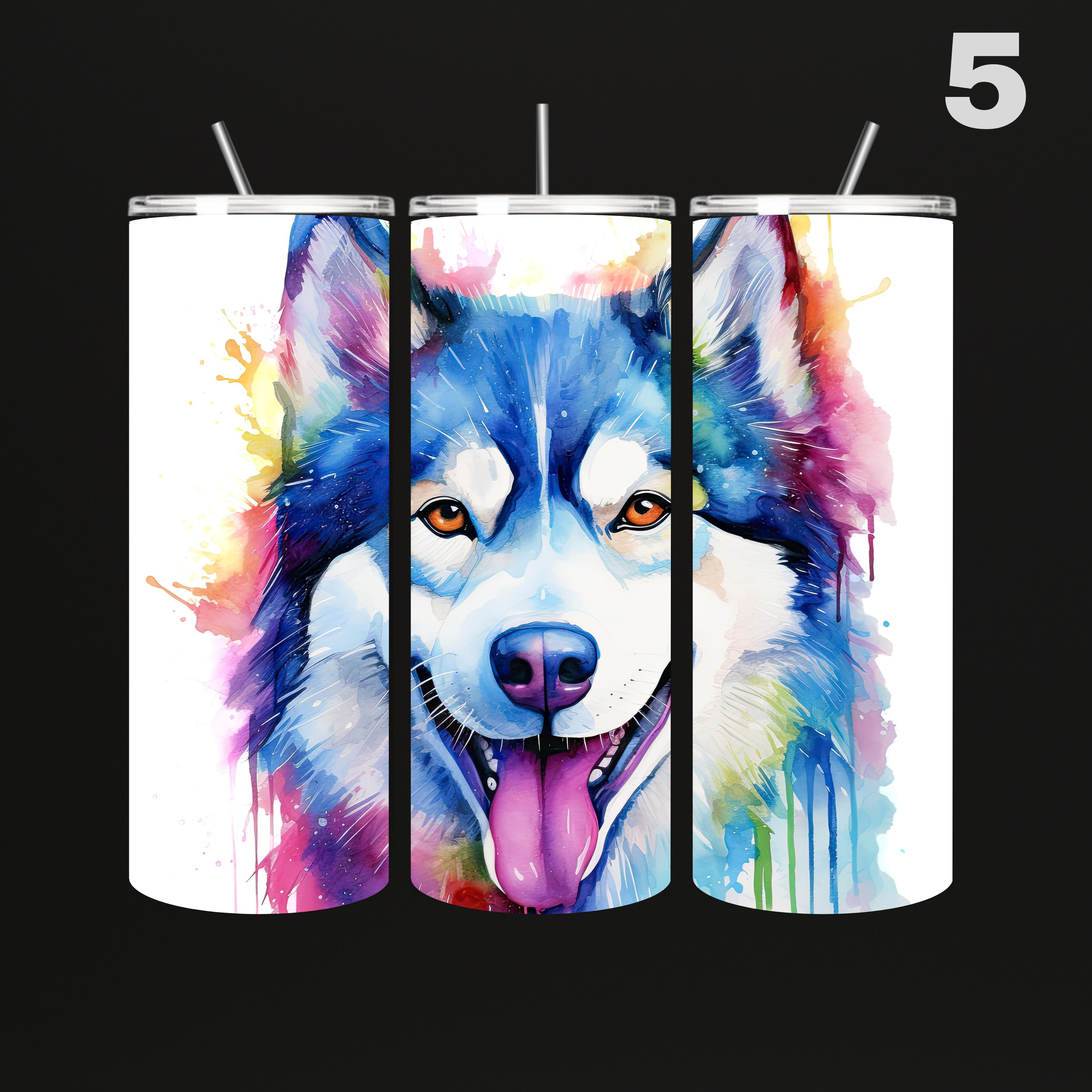 Tumbler Hond Olie