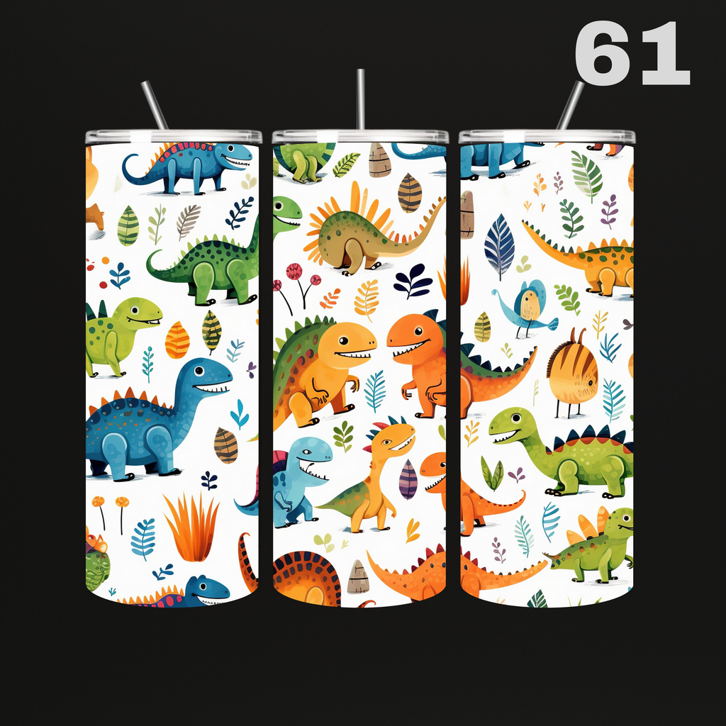 Tumbler Dino's