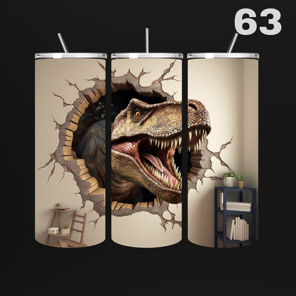 Tumbler Dino's