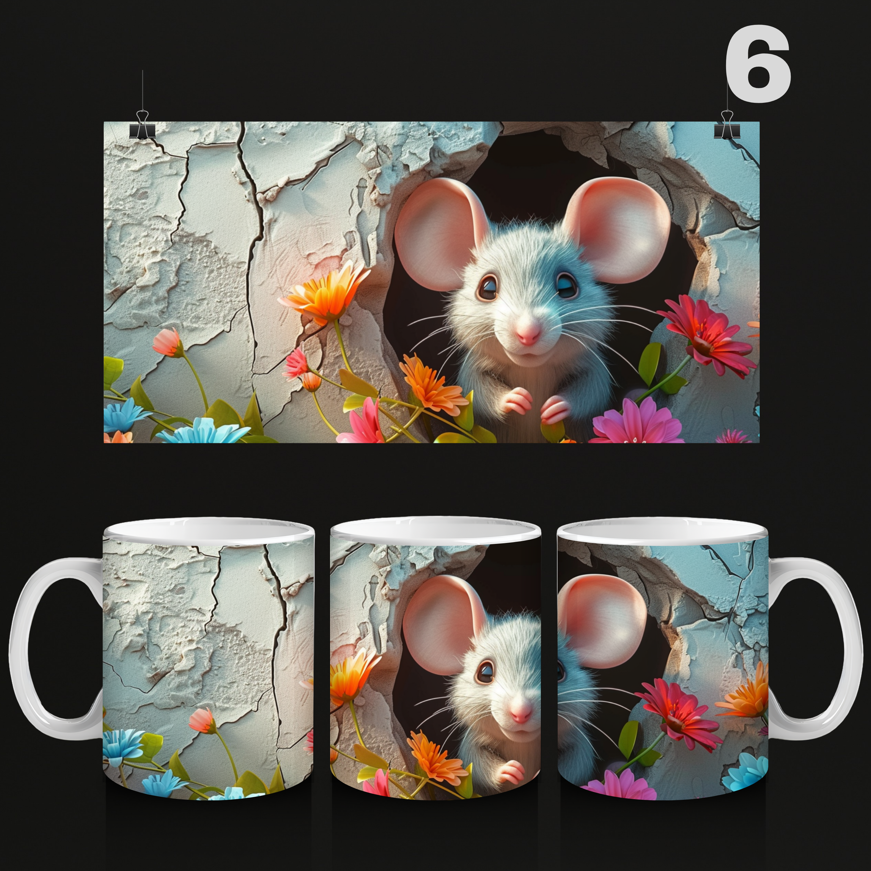 Mok Babydier Flowers