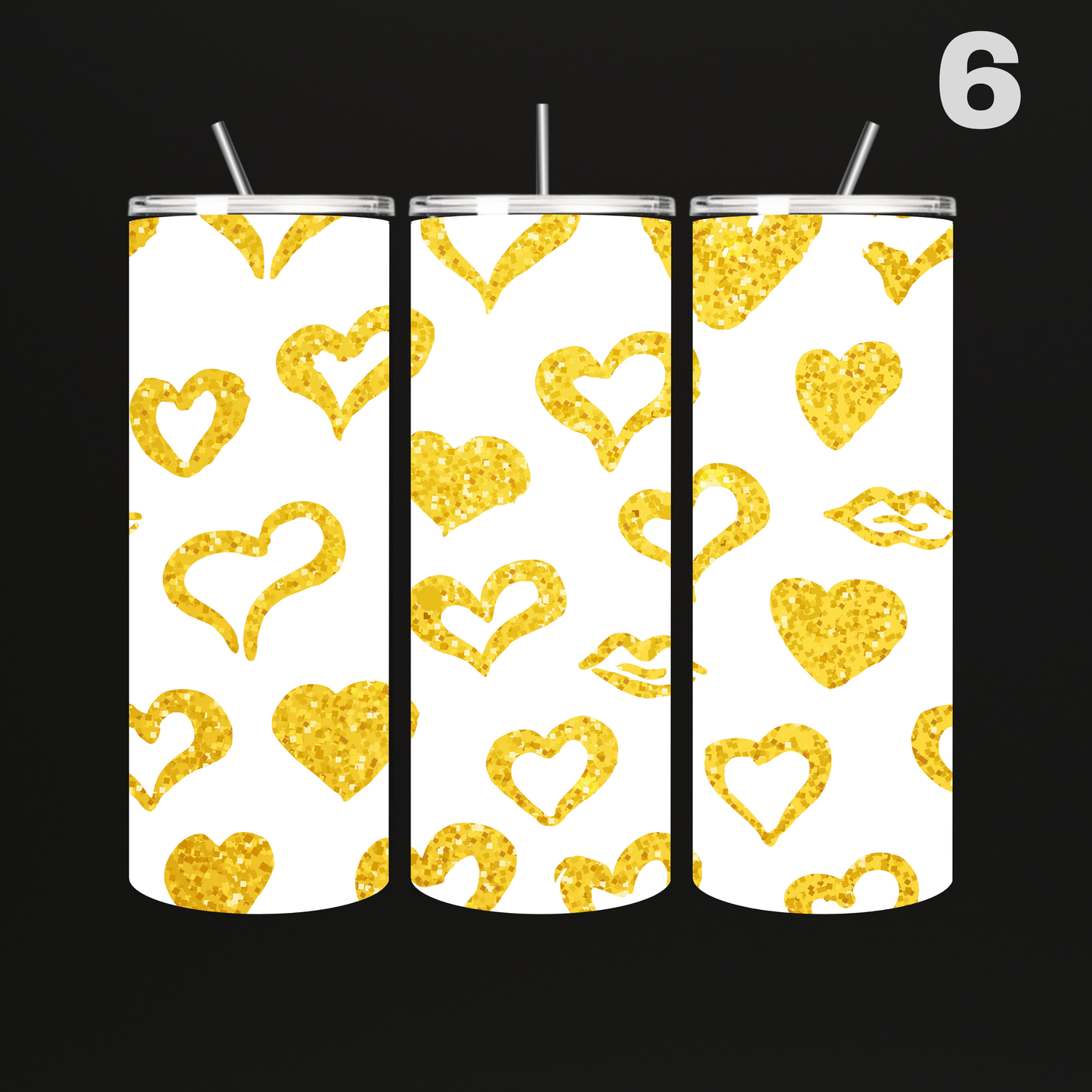 Tumblers Hartjes
