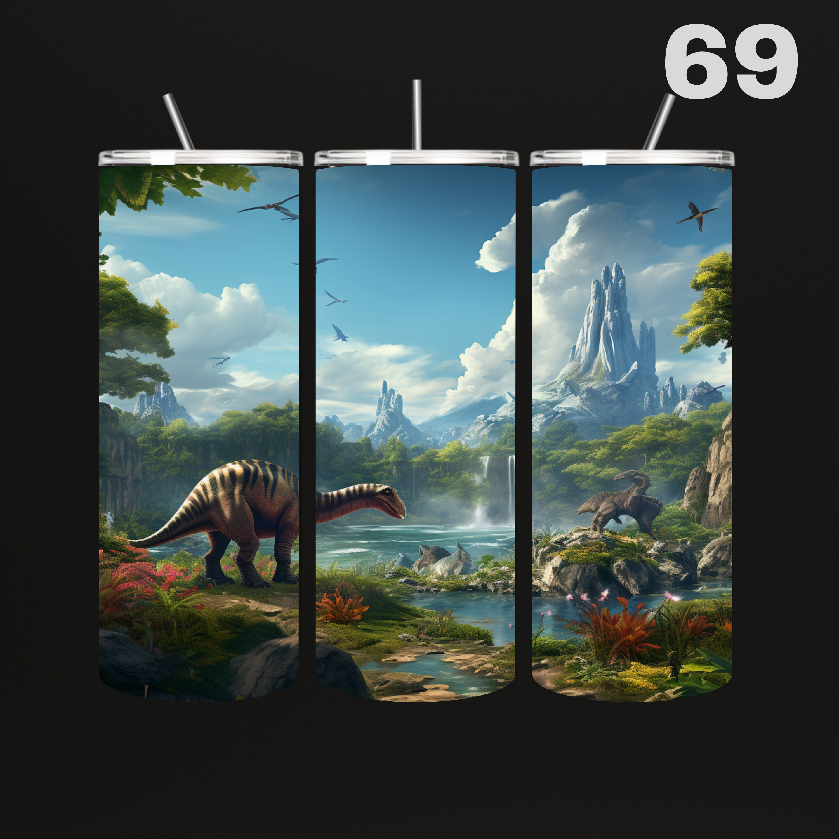 Tumbler Dino's