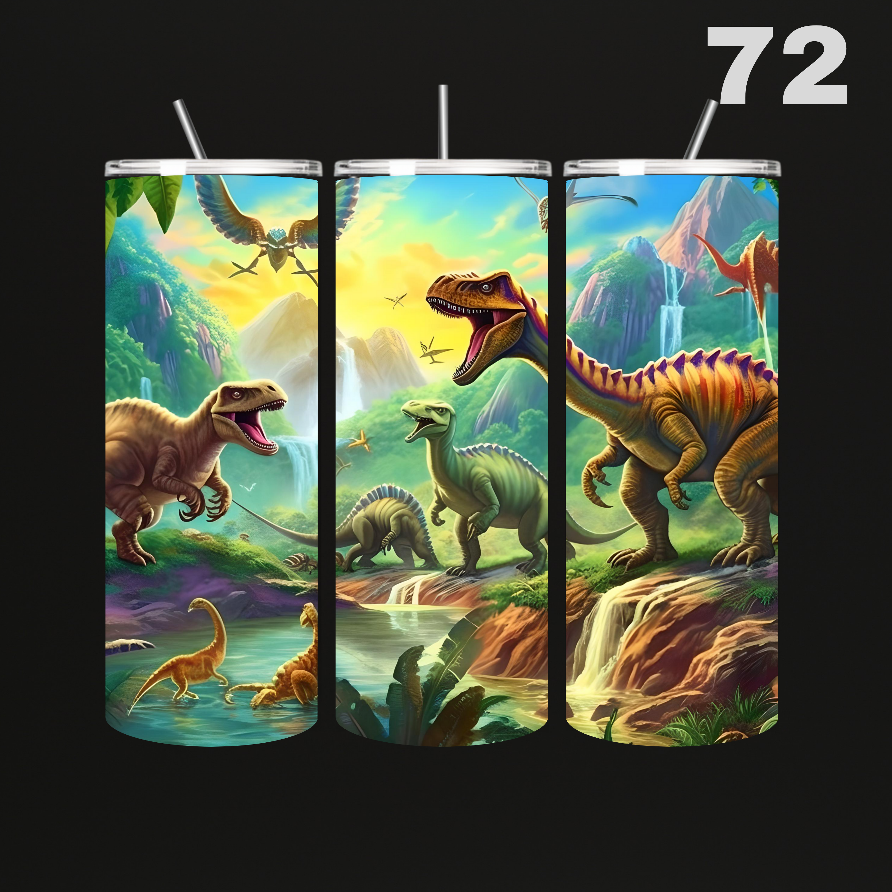 Tumbler Dino's