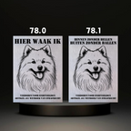 Waakbord Kant en klaar Eskimo & Spaniel & Fox & Basset