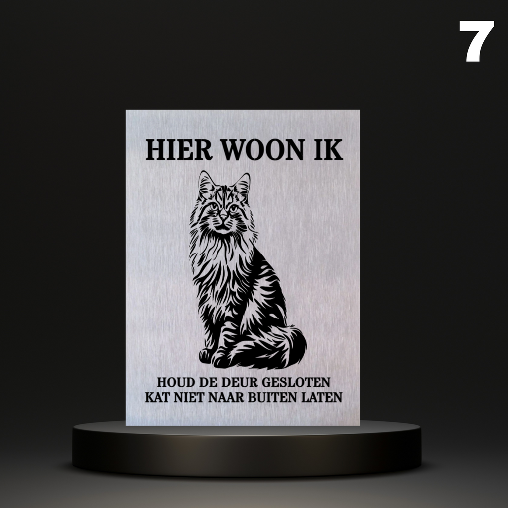 Kattenbord Kant en klaar Main Coon, Pers, Siamees