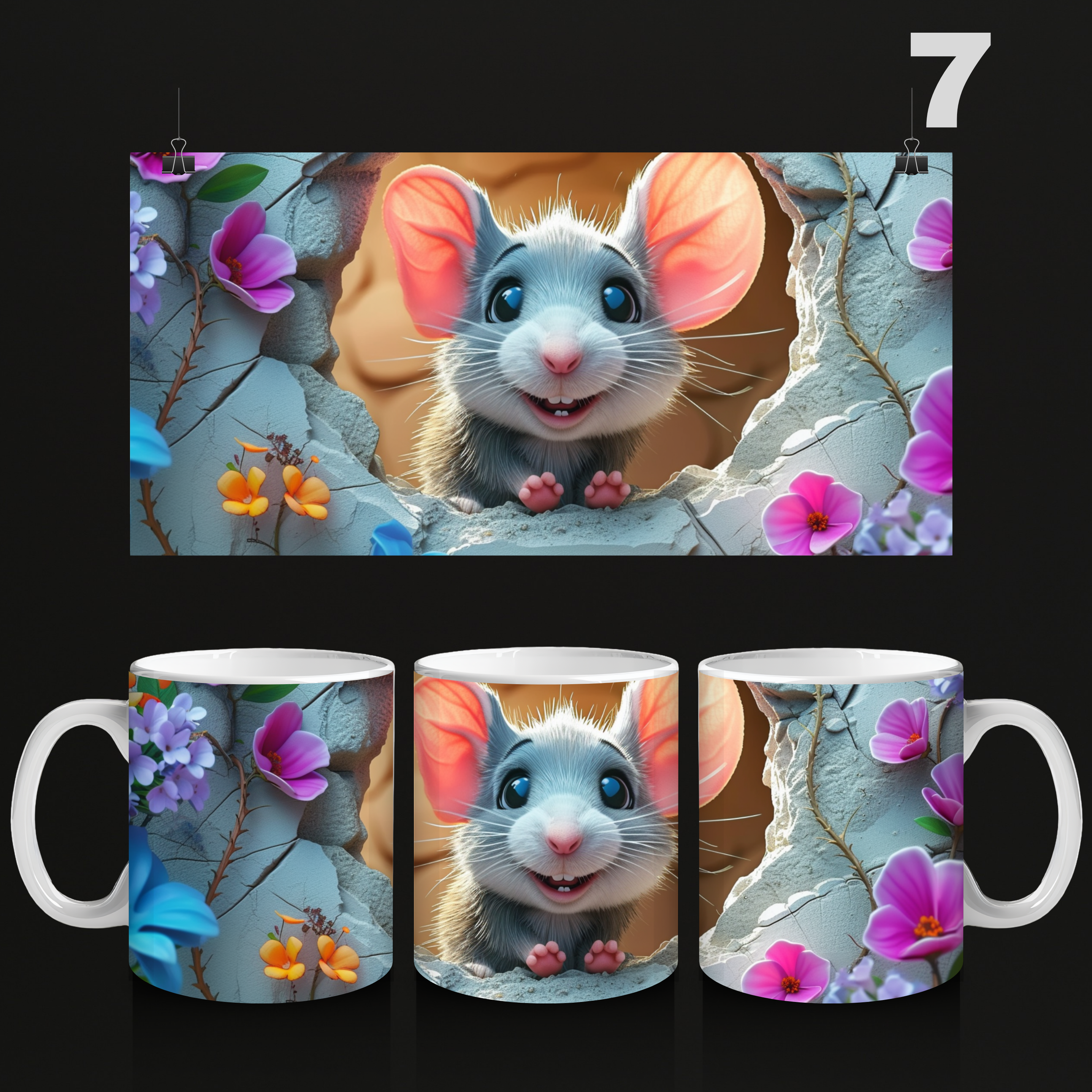 Mok Babydier Flowers