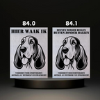 Waakbord Kant en klaar Eskimo & Spaniel & Fox & Basset