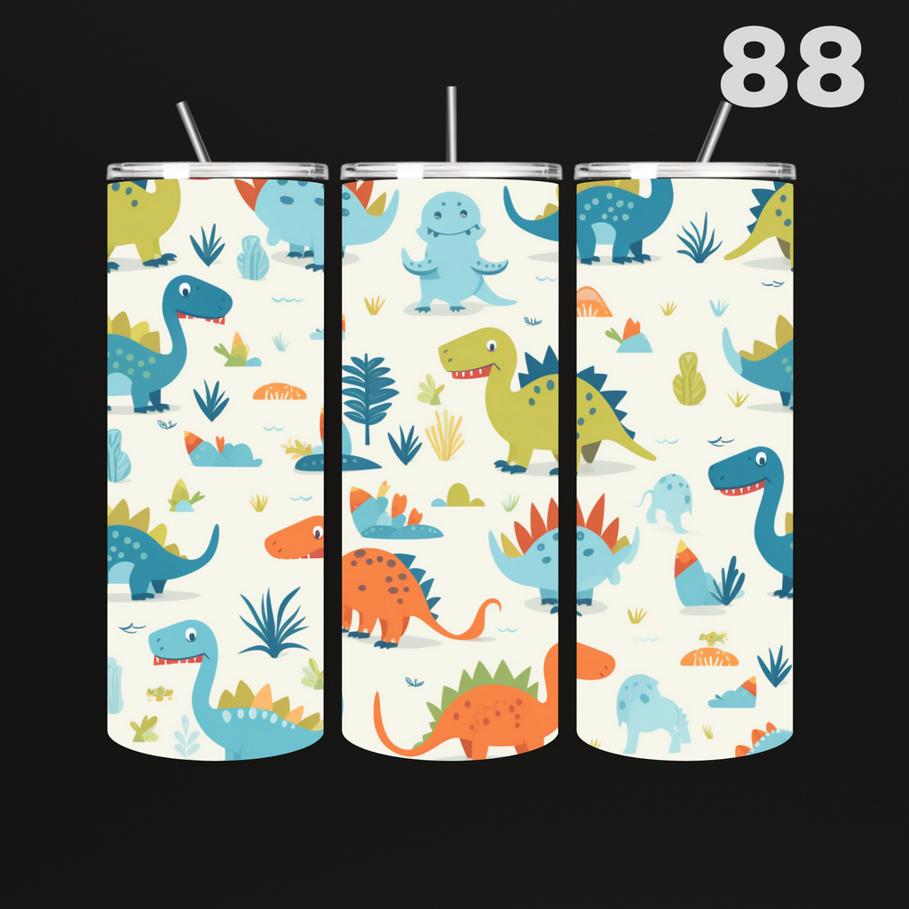 Tumbler Dino's
