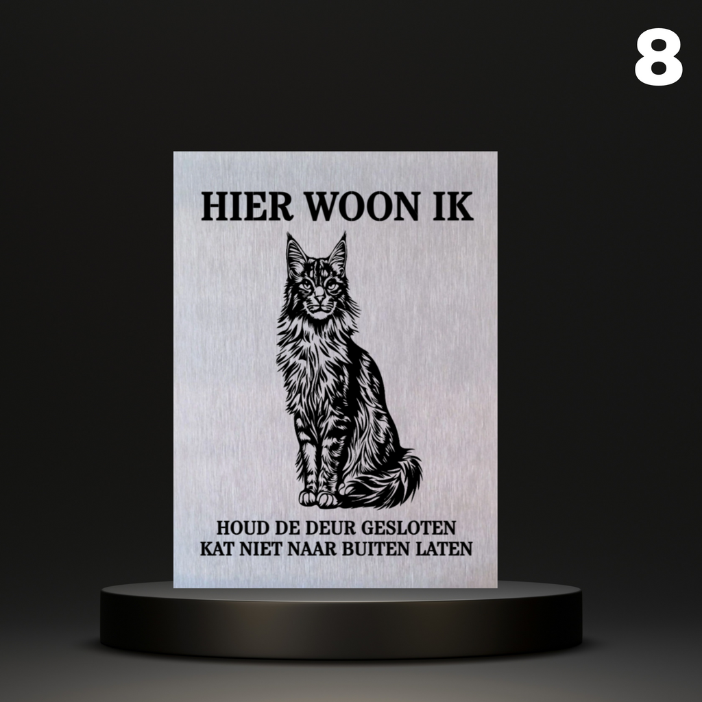 Kattenbord Kant en klaar Main Coon, Pers, Siamees