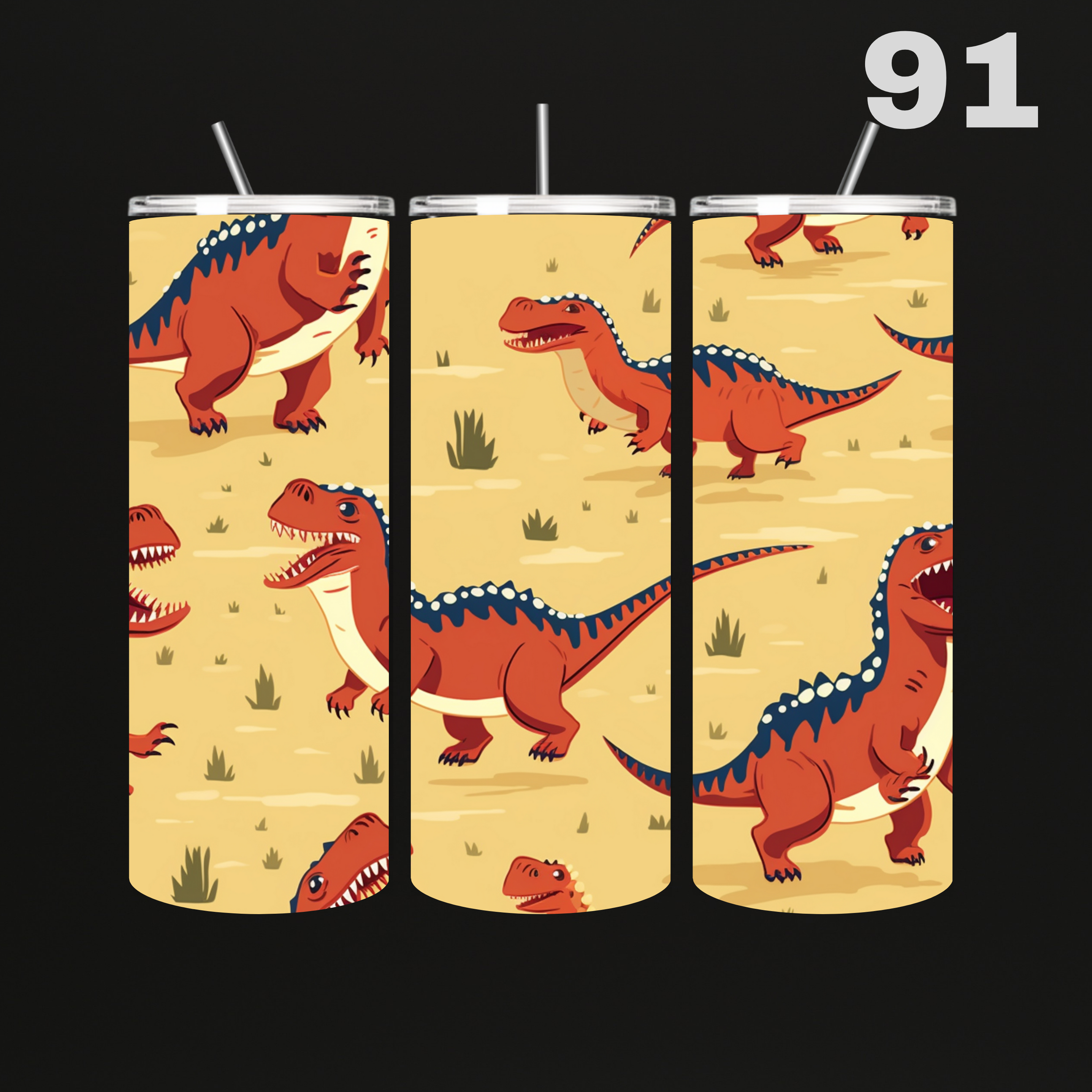Tumbler Dino's