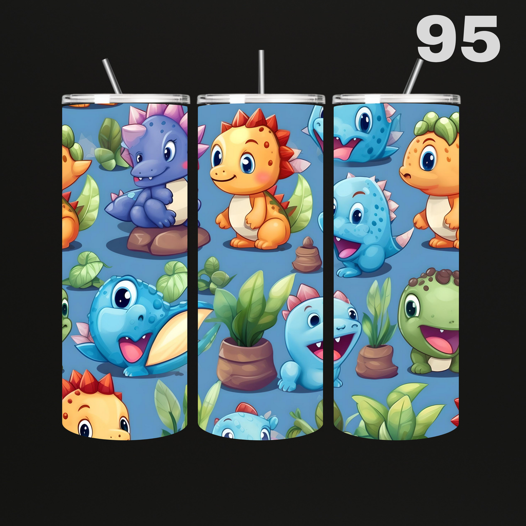 Tumbler Dino's