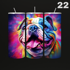 Tumbler Hond Aquarel