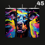Tumbler Hond Aquarel