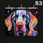 Tumbler Hond Aquarel