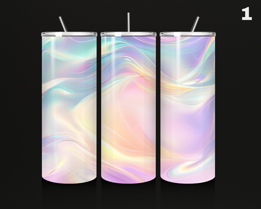 Tumbler Holo (evt. met naam)