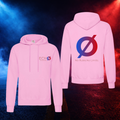 EchØ Streetwear Hoodie Roze (borstlogo en rug)