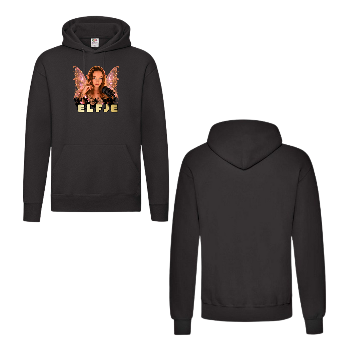 Elfje Hoodie zwart
