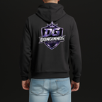 DonGinnos Hoodie Zwart (Borstlogo en Rug)