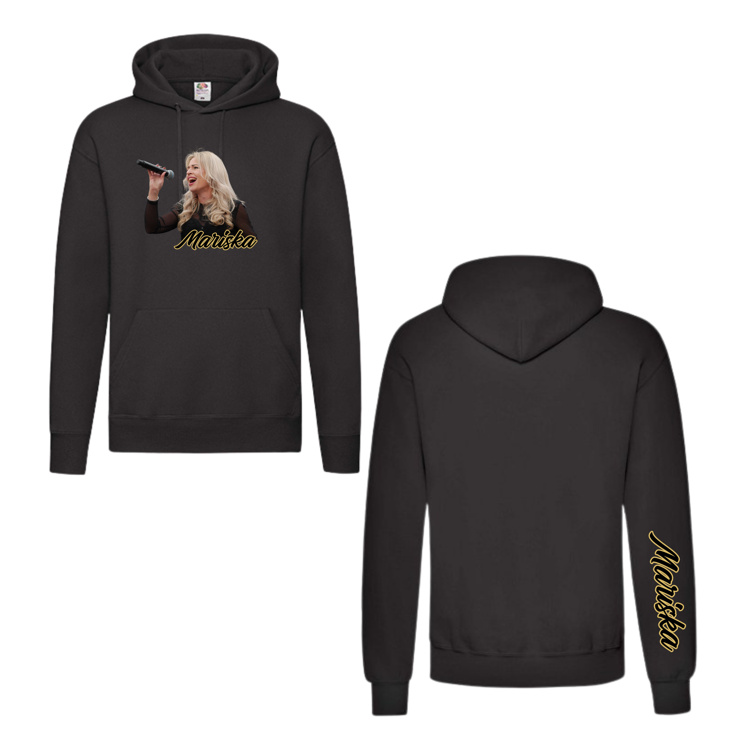 Mariska Hoodie "Mariska" zwart