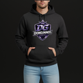 DonGinnos Hoodie Zwart Borstlogo