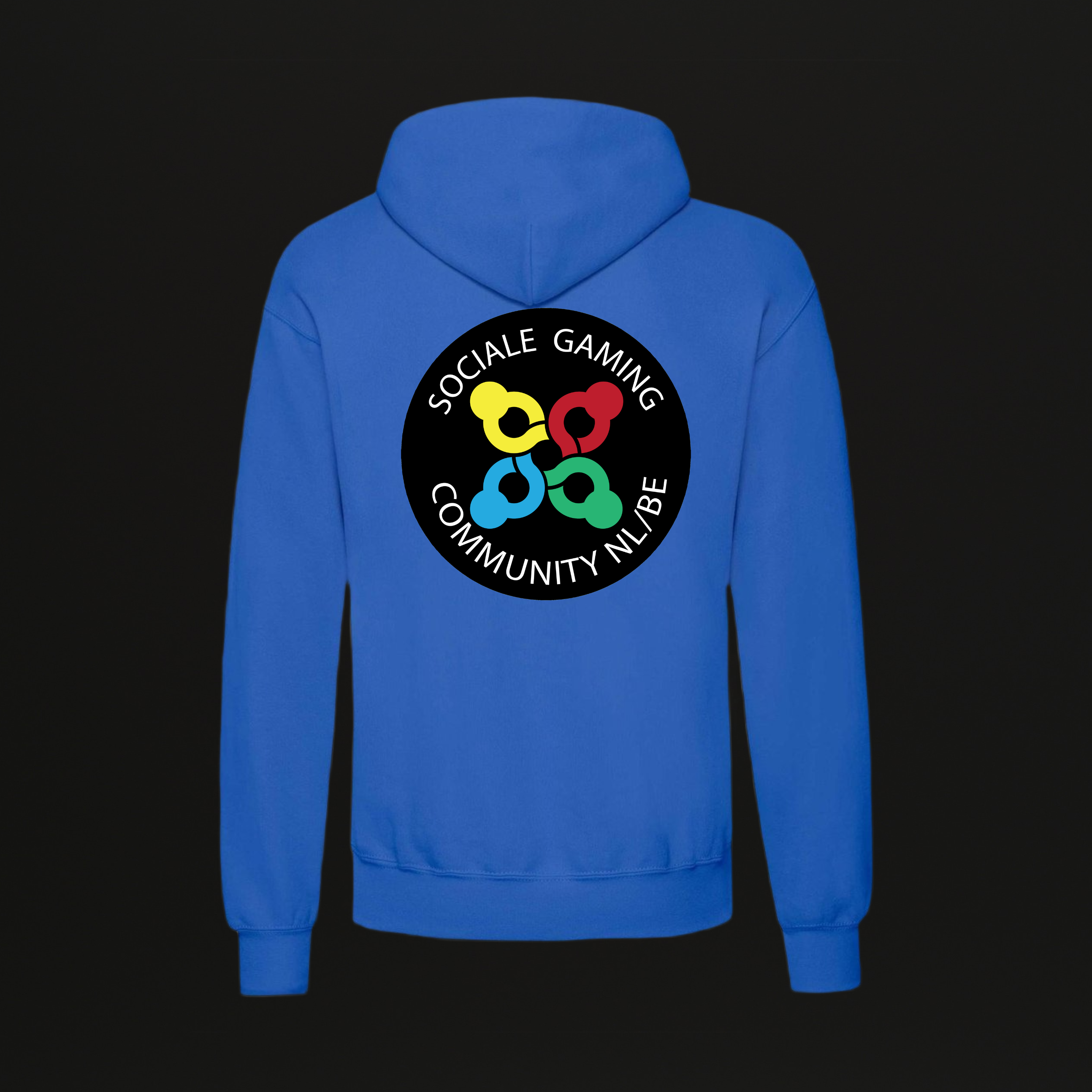 Sociale Gaming Community NL/BE Hoodie Blauw