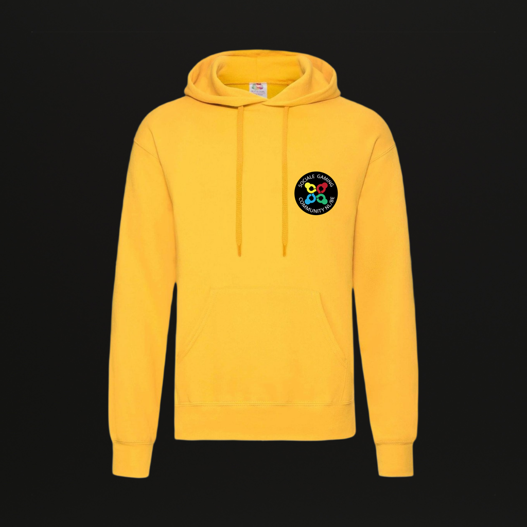 Sociale Gaming Community NL/BE Hoodie Geel