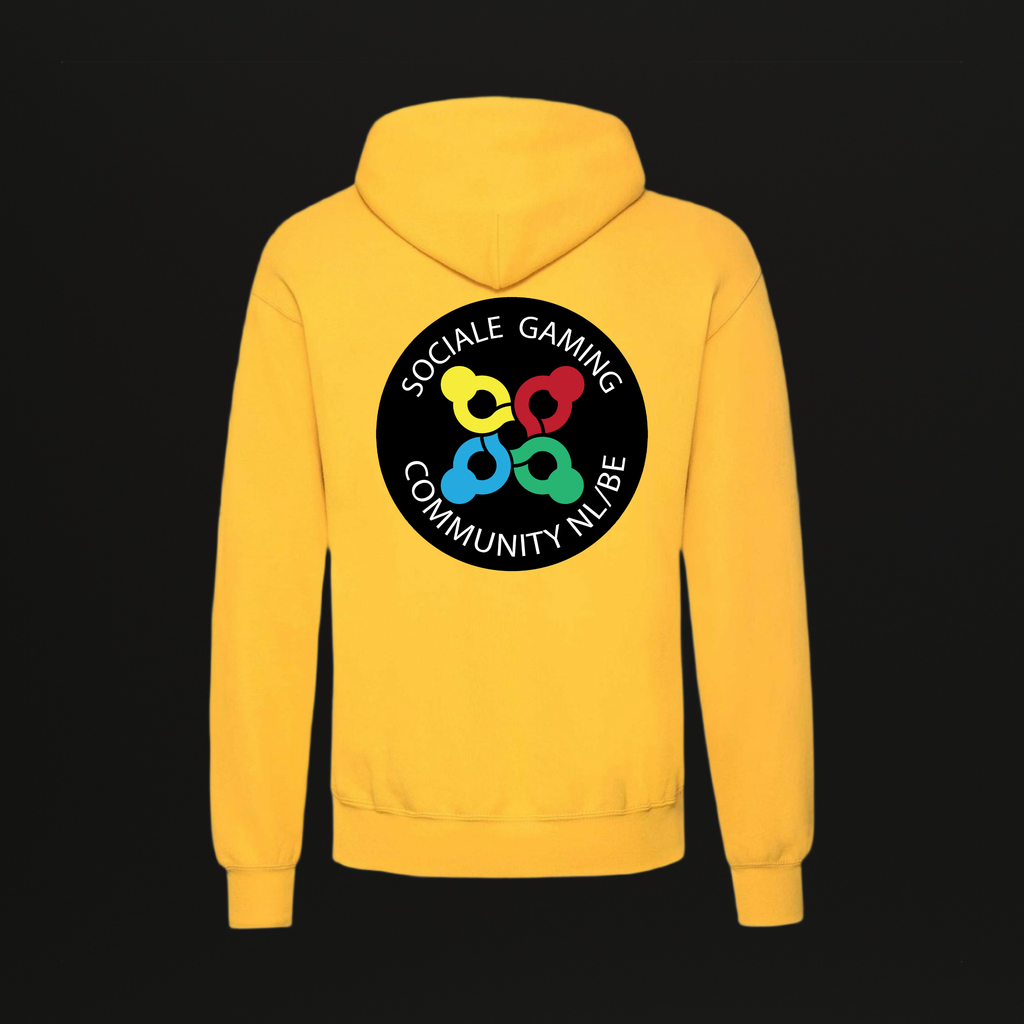 Sociale Gaming Community NL/BE Hoodie Geel